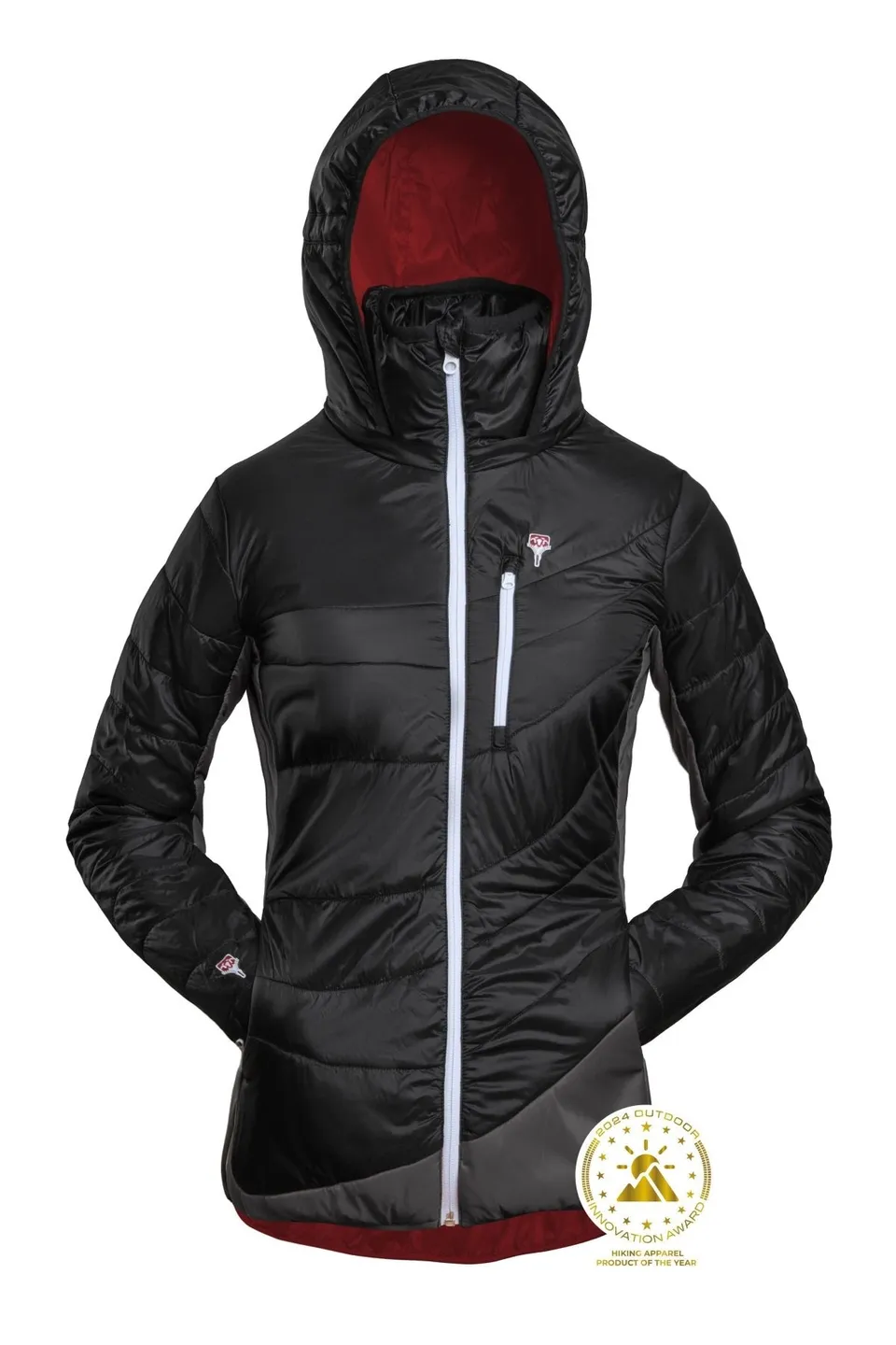 gr-ezi-bag-refreshful-silkwool-jacket-damen-isolationsjacke-black-grey-wolle-rec image 1