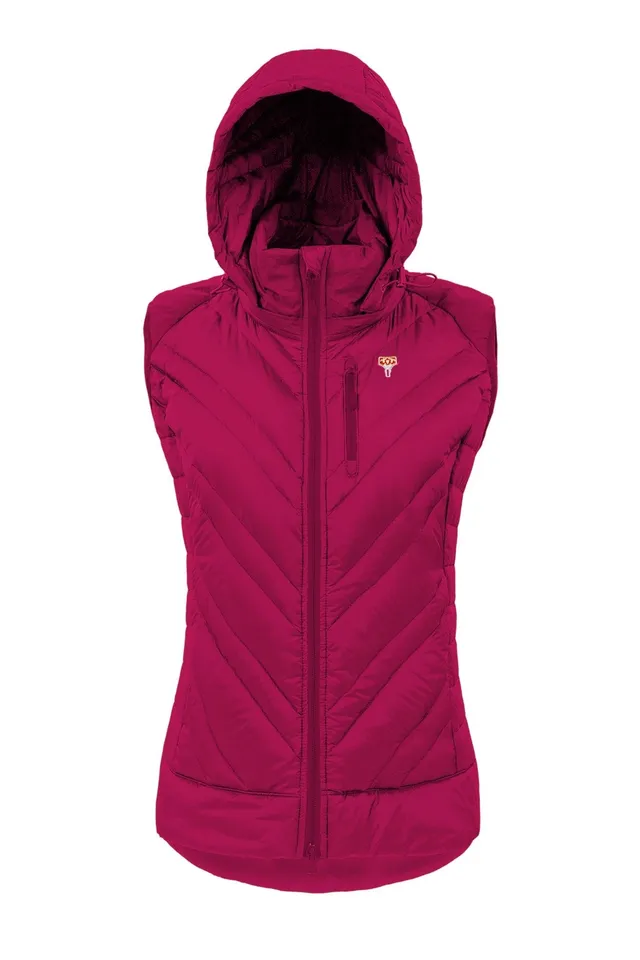 gr-ezi-bag-lightful-downwool-2-0-vest-women-s-raspberry-red-leichte-hybrid-isola image 1