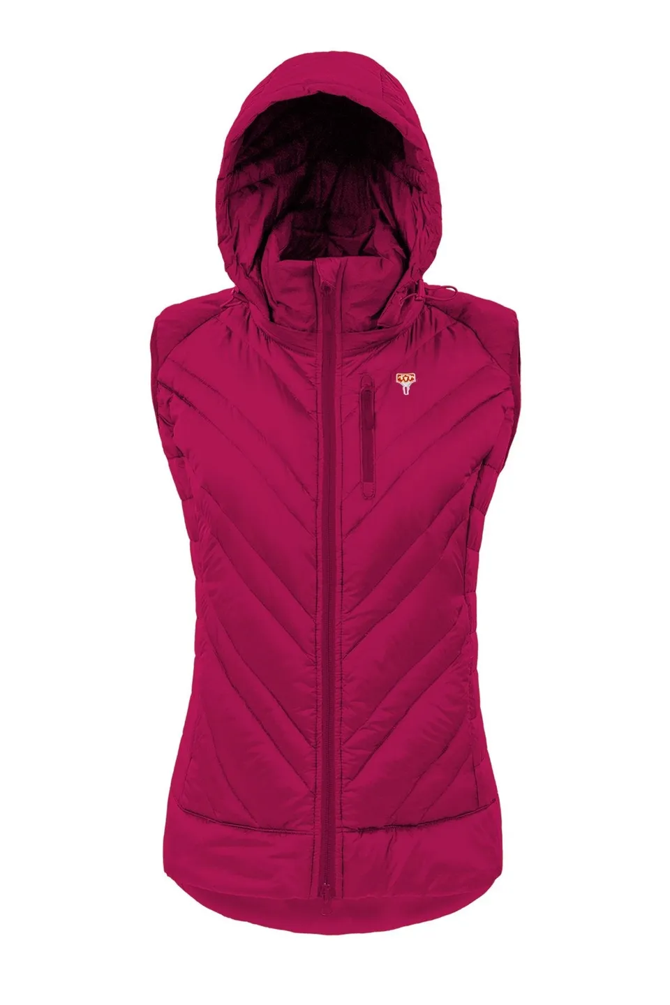 gr-ezi-bag-lightful-downwool-2-0-vest-women-s-raspberry-red-leichte-hybrid-isola image 1