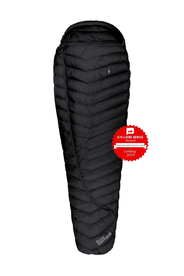 gr-ezi-bag-downwool-2-0-extreme-light-schlafsack-extralong-black-edition-sommers image 1