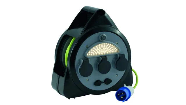 outwell-kabeltrommel-usb-licht-15-m-campstromtrommel-mit-usb-3-steckdosen-und-le image 1
