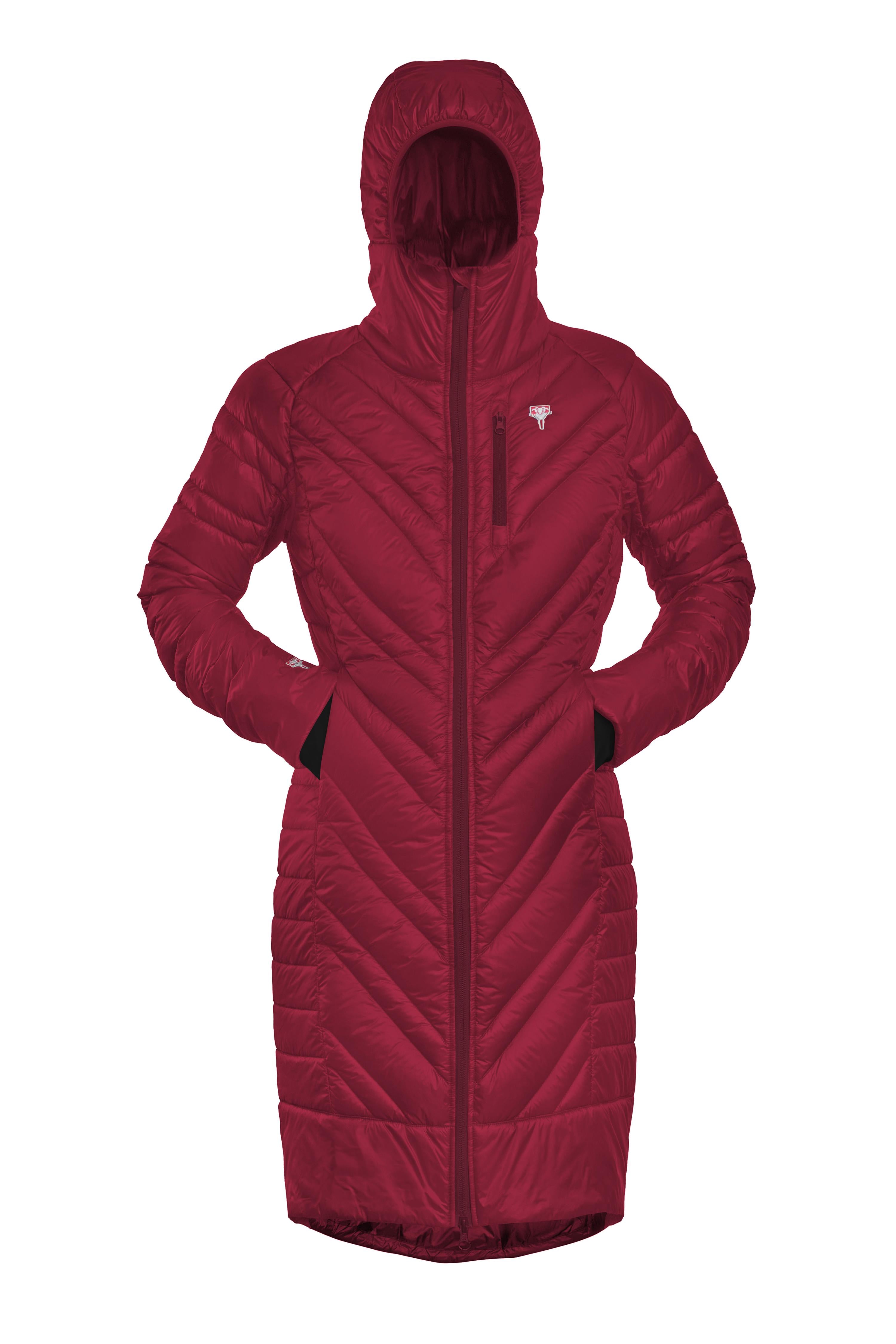 gr-ezi-bag-faithful-downwool-coat-women-s-cherry-warmer-damen-isolationsmantel-m image 1