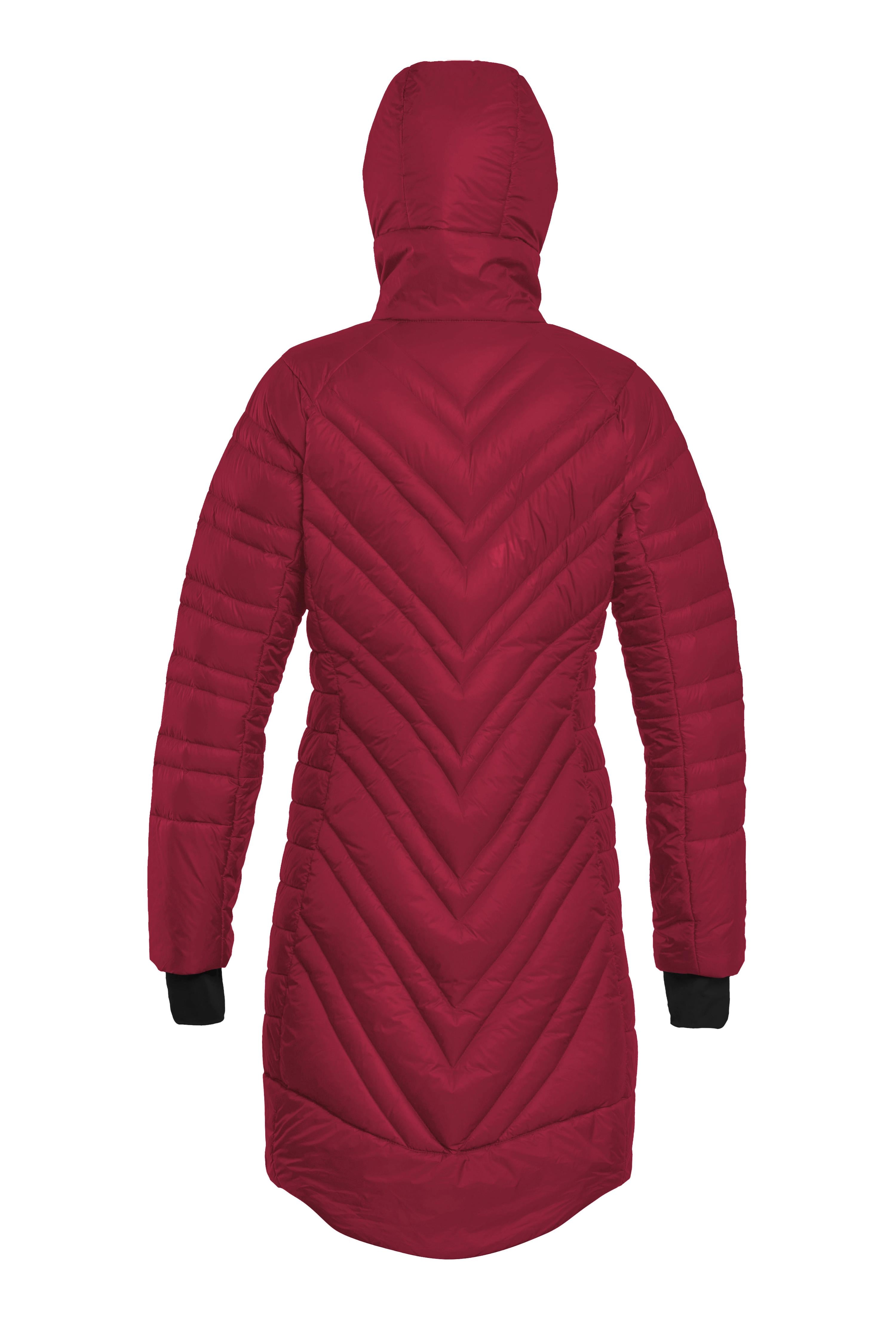 gr-ezi-bag-faithful-downwool-coat-women-s-cherry-warmer-damen-isolationsmantel-m image 2
