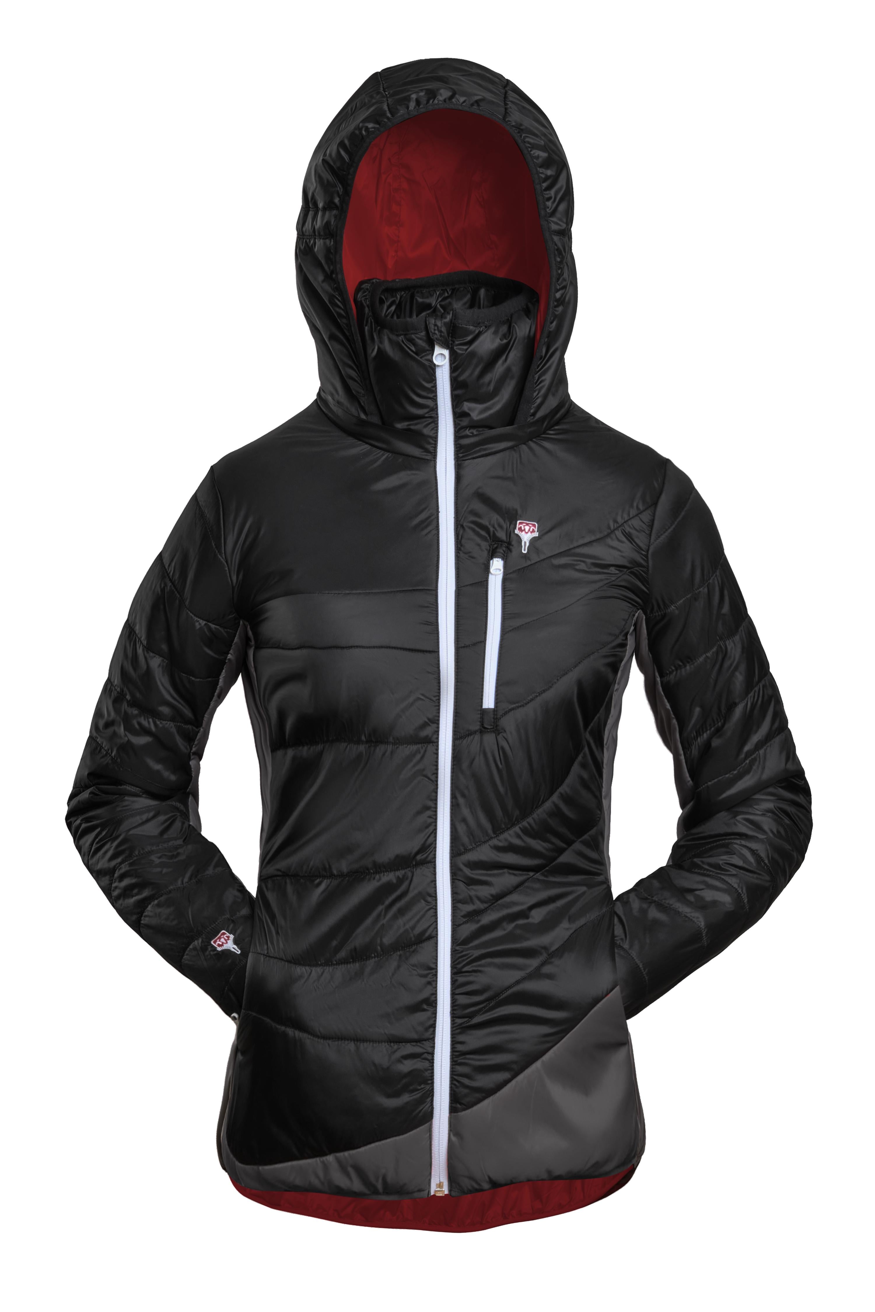 gr-ezi-bag-refreshful-silkwool-jacket-damen-isolationsjacke-black-grey-wolle-rec image 3
