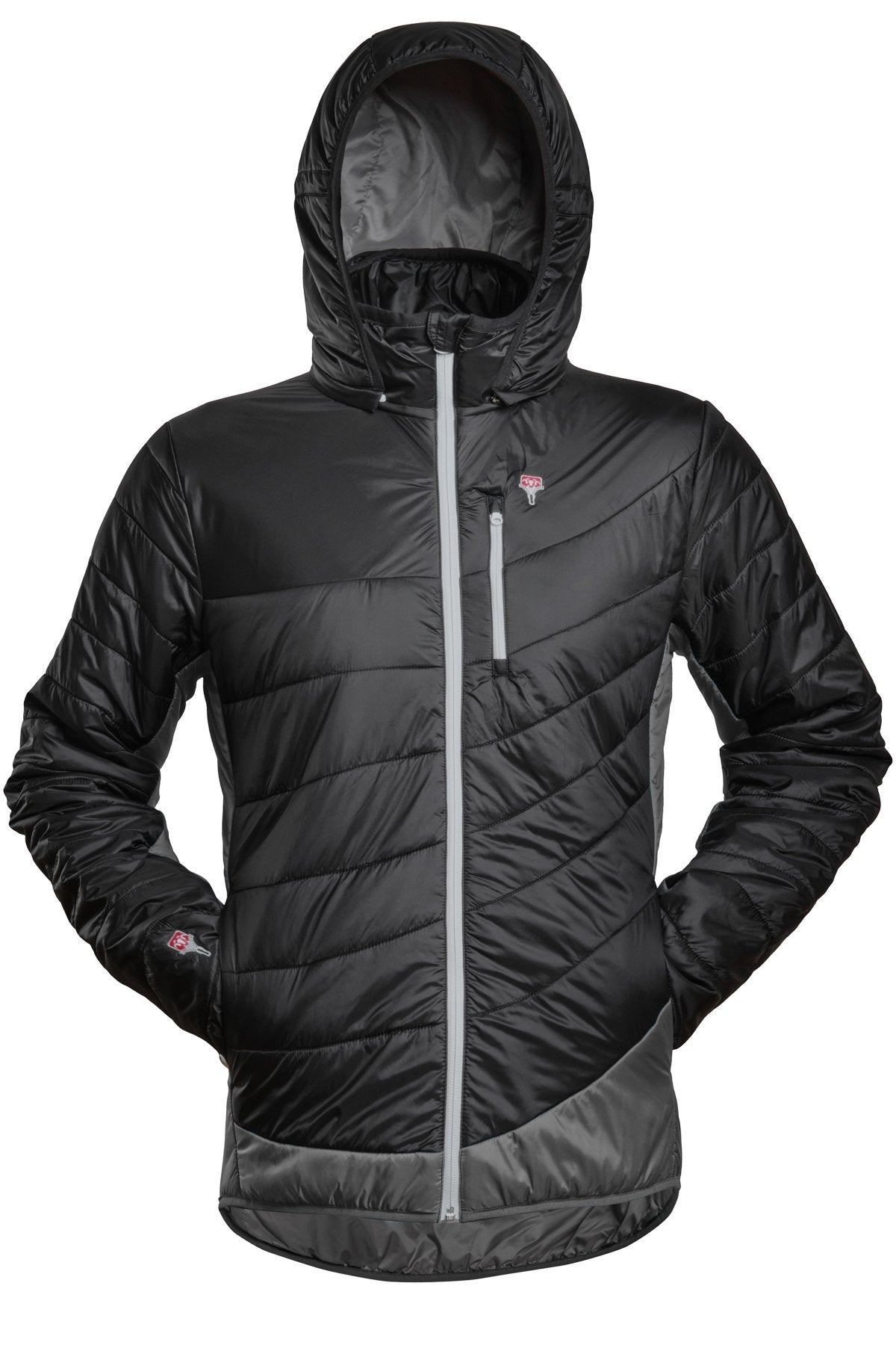 gr-ezi-bag-refreshful-silkwool-jacket-herren-isolationsjacke-black-grey-wolle-re image 1