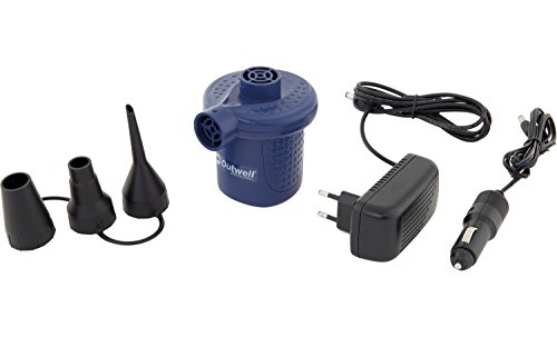 outwell-sky-luftpumpe-elektrisch-12v-230v-pumpe-mit-3-adaptern-zum-auf-und-abbla image 2
