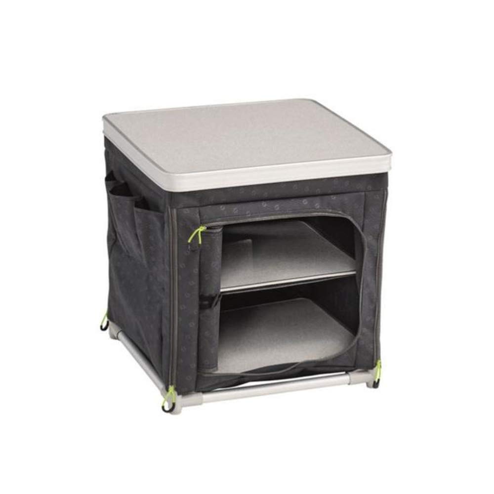 outwell-tinos-kleiderschrank-faltbarer-campingschrank-mit-2-b-den-indigo-blau image 1