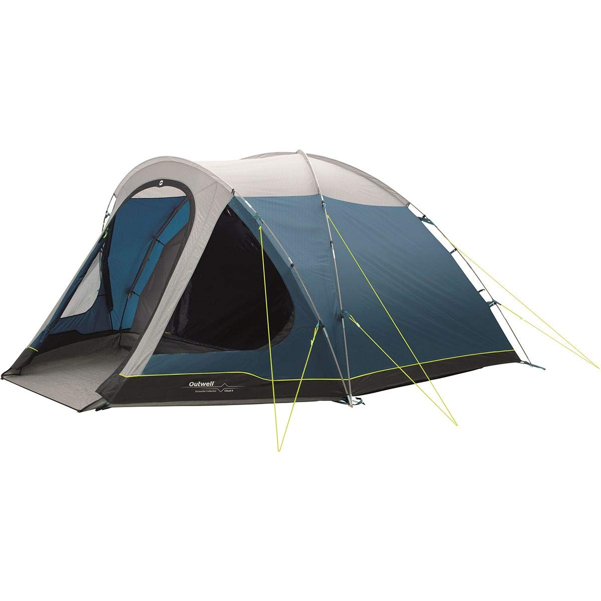 outwell-cloud-5-kuppelzelt-5-personen-familienzelt-mit-1-schlafkabine-wind-guard image 1