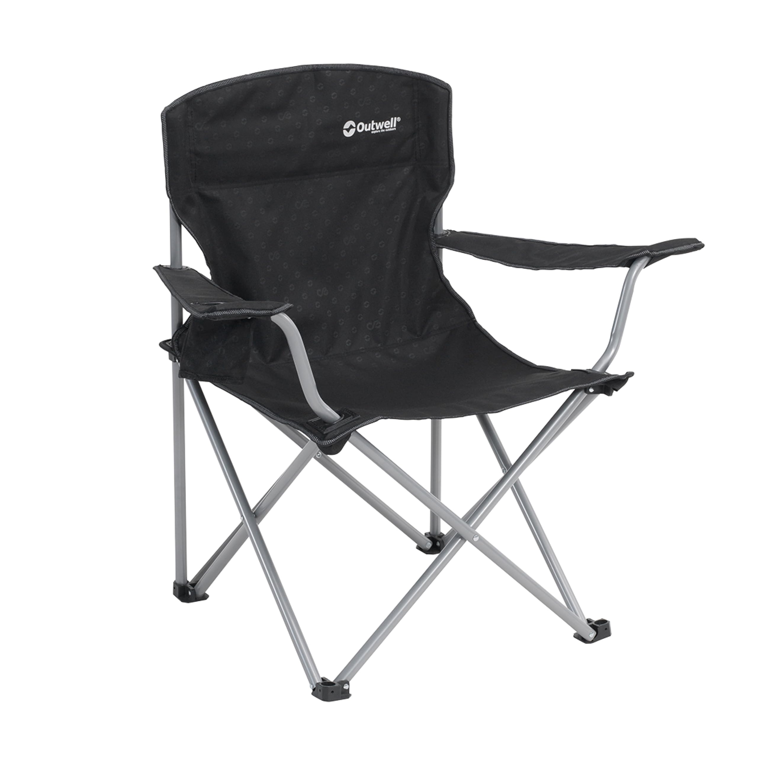 outwell-catamarca-classic-campingstuhl-leichter-klappstuhl-aus-polyester-in-schw image 1