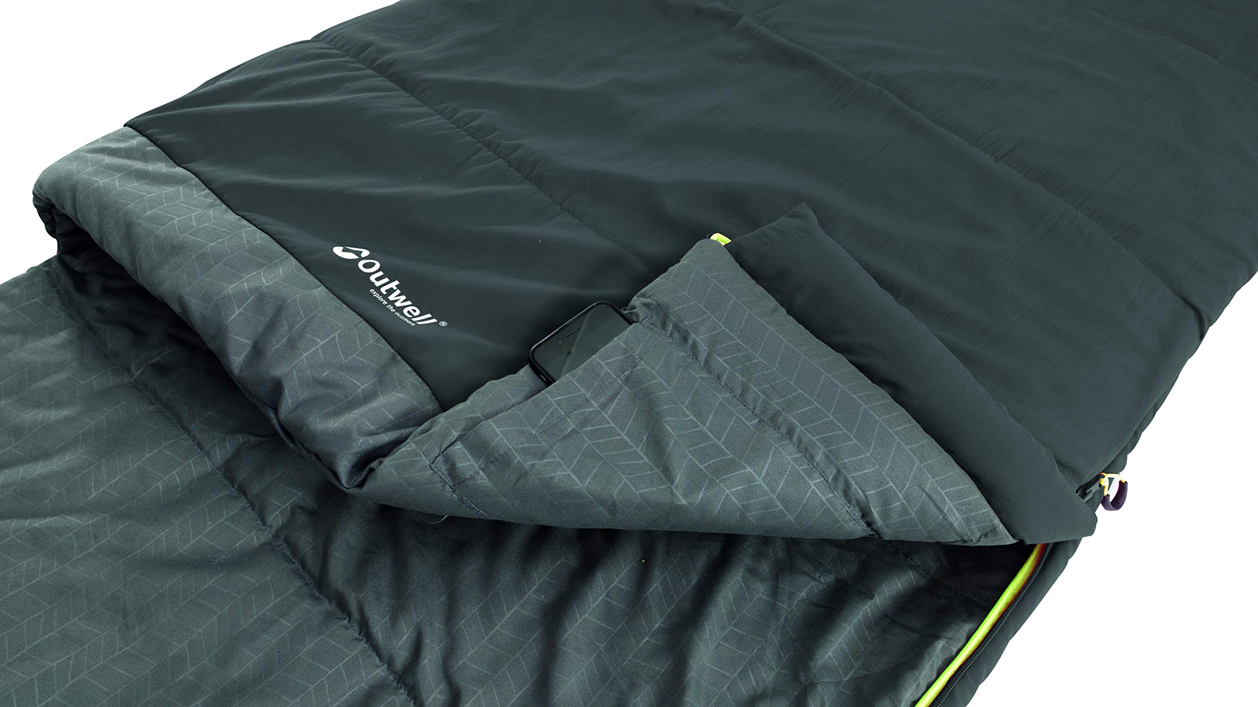 outwell-celebration-lux-black-schlafsack-kunstfaser-schlafsack-mit-zwei-wege-rei image 2